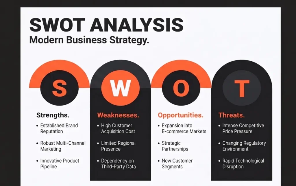 SWOT analysis of digital marketing