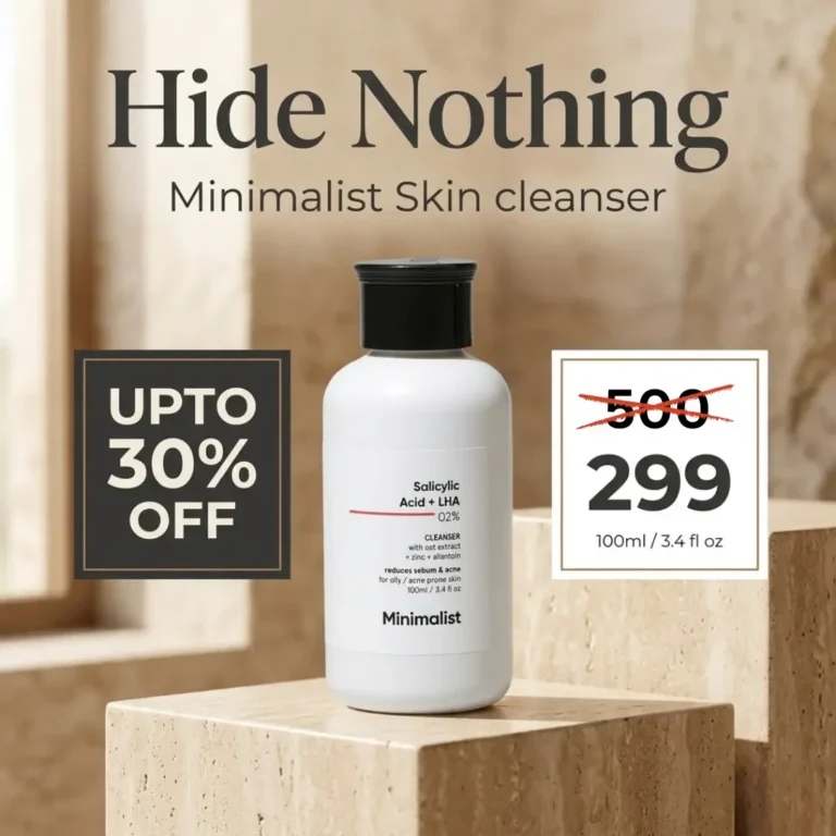 ad creative for minimalist