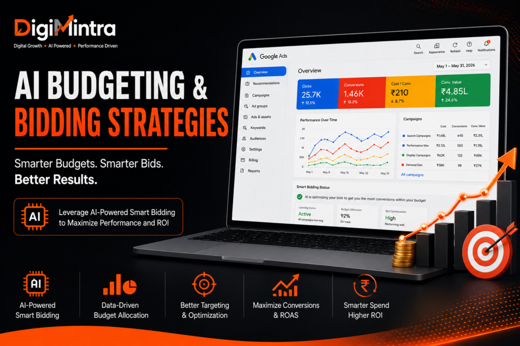 Google ads bidding and budget strategy
